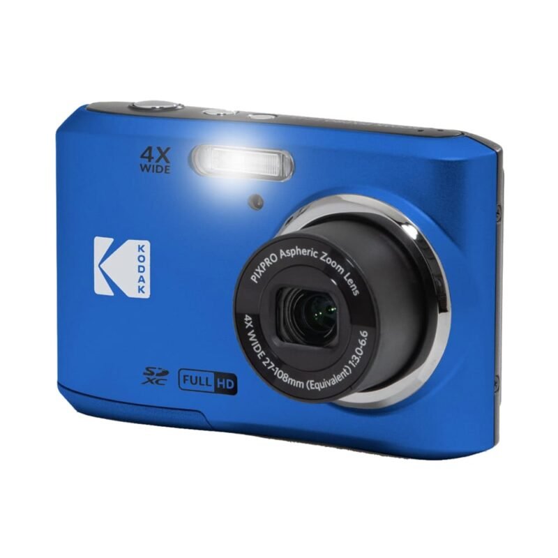 Kodak PIXPRO FZ45-Friendly Zoom Compact Digital Camera Blue View