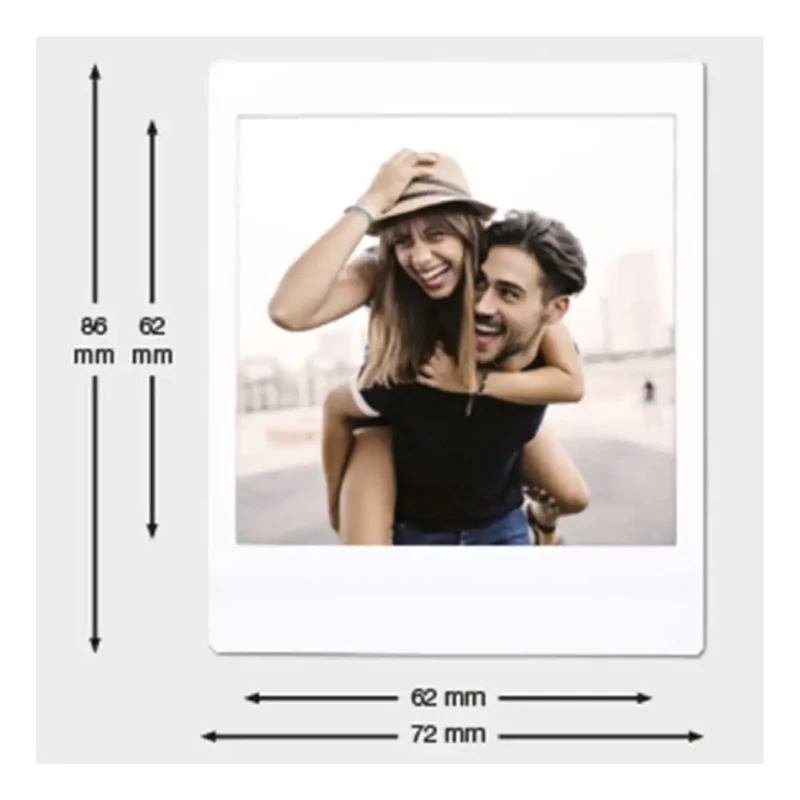 Fujifilm Instax Square White Film Size