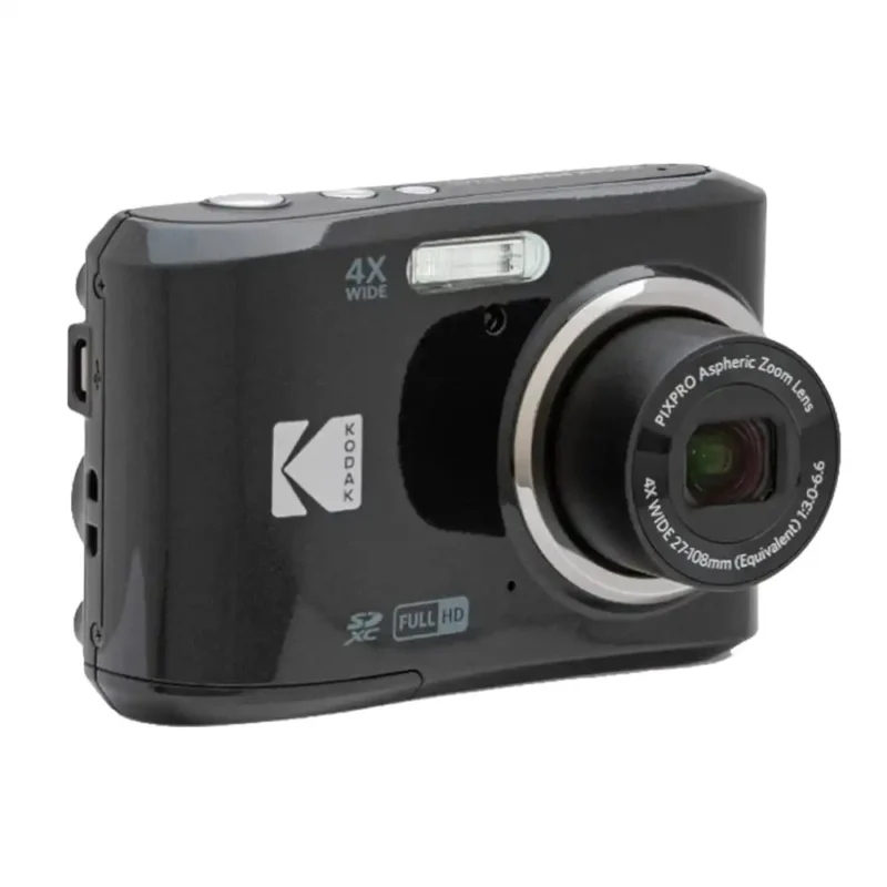 Kodak PIXPRO FZ45-Friendly Zoom Compact Digital Camera Black View