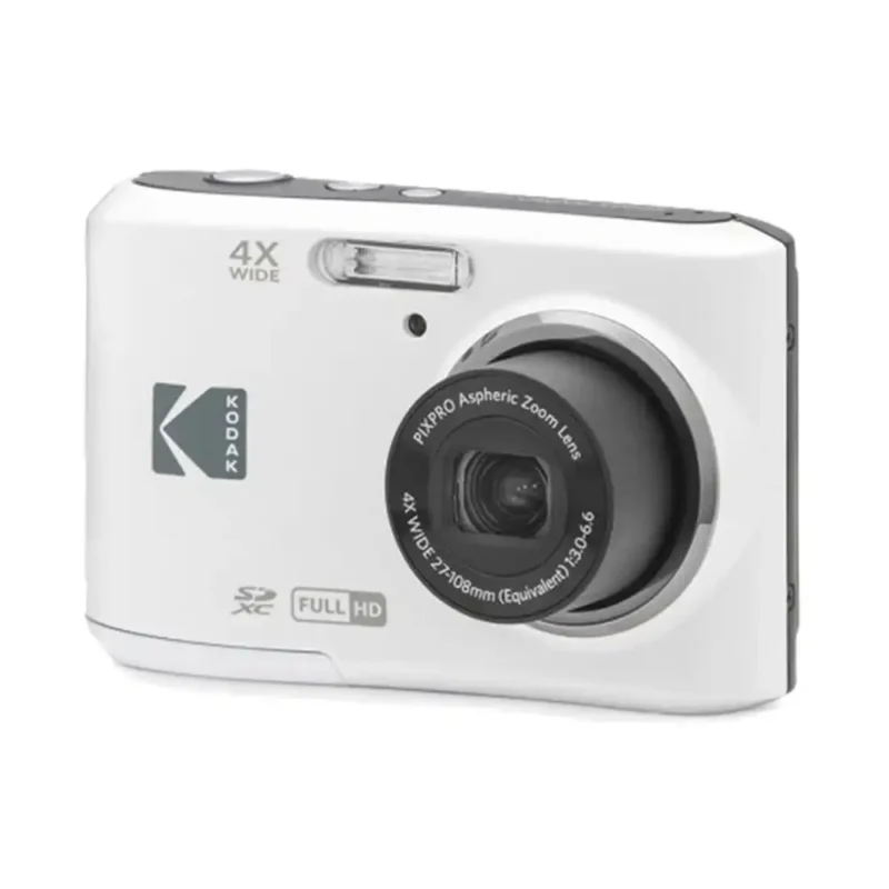 Kodak PIXPRO FZ45-Friendly Zoom Compact Digital Camera White Preview