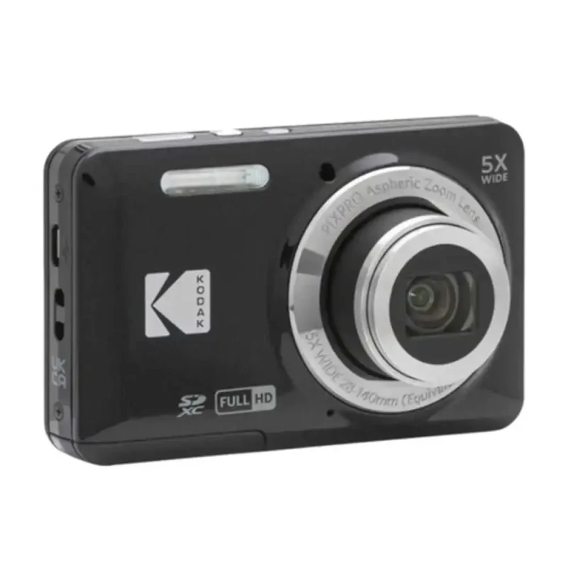 Kodak PIXPRO FZ55-Friendly Zoom Compact Digital Camera Black