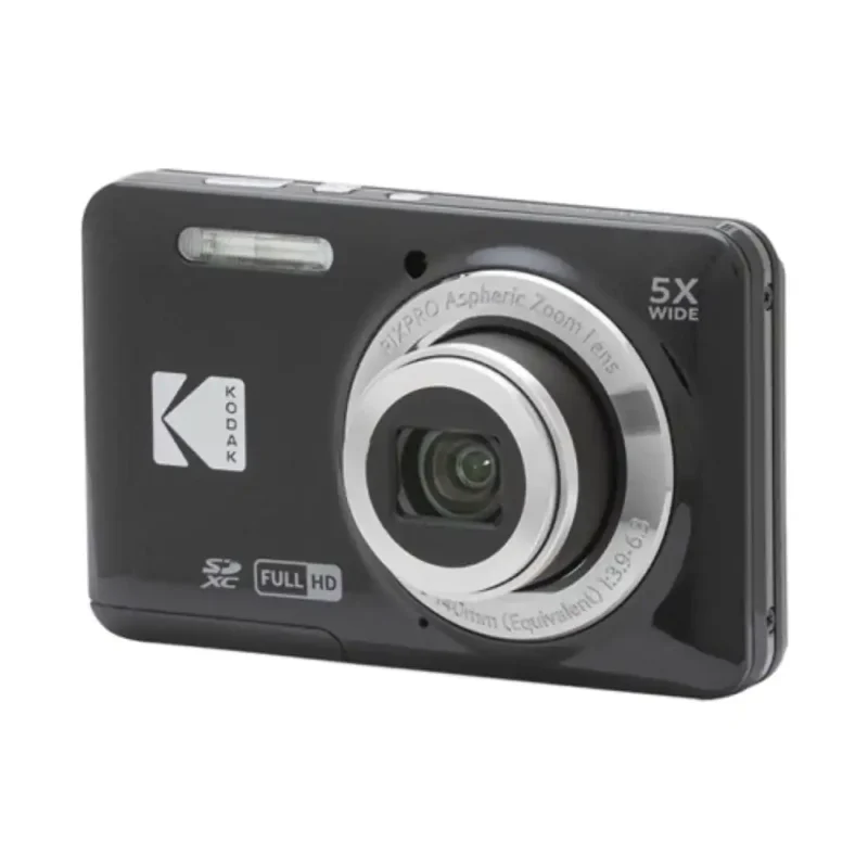 Kodak PIXPRO FZ55-Friendly Zoom Compact Digital Camera Black