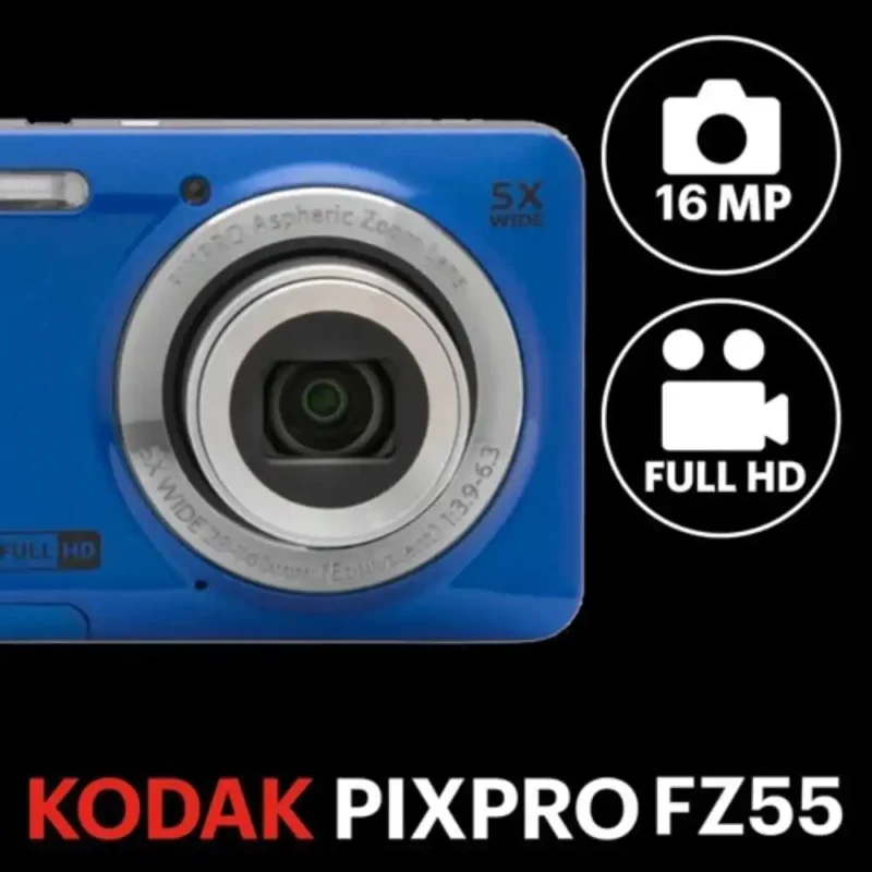 Kodak PIXPRO FZ55-Friendly Zoom Compact Digital Camera Blue -Function