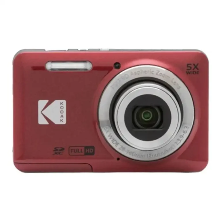 Kodak PIXPRO FZ55-Friendly Zoom Compact Digital Camera Red