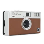 Kodak Estar H35 Half Frame 35mm Film Camera Brown Left Side