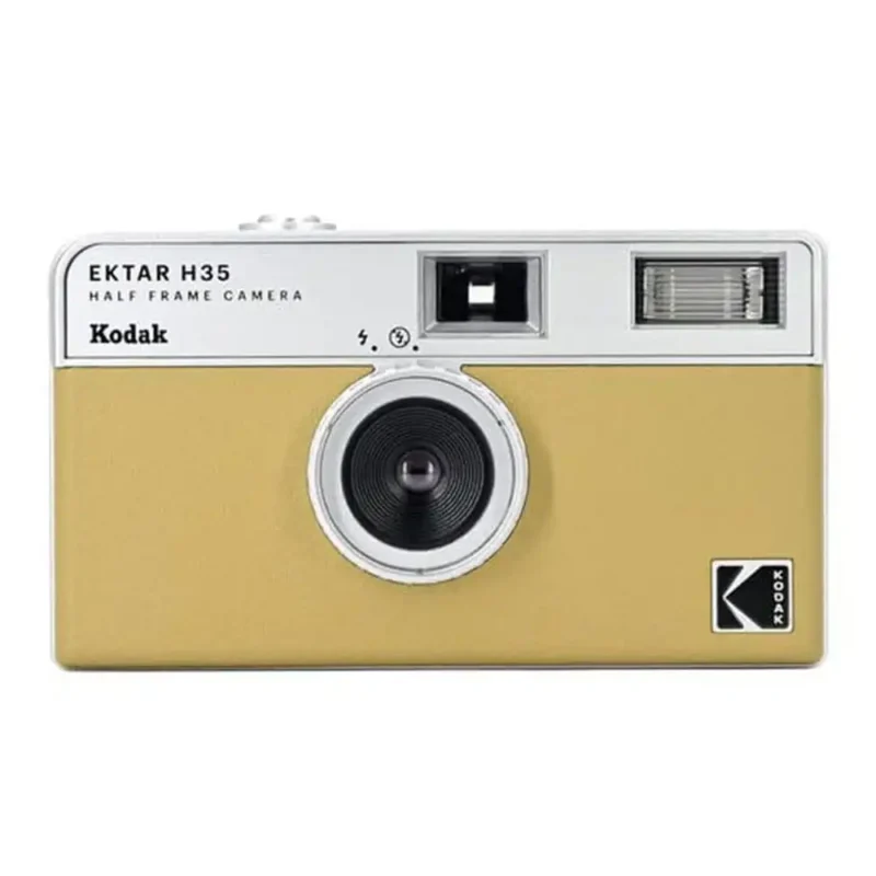 Kodak Estar H35 Half Frame 35mm Film Camera Sand Front Photo