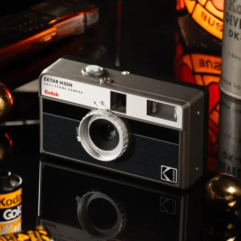 Kodak Estar H35N Half Frame 35mm Film Camera Black Preview