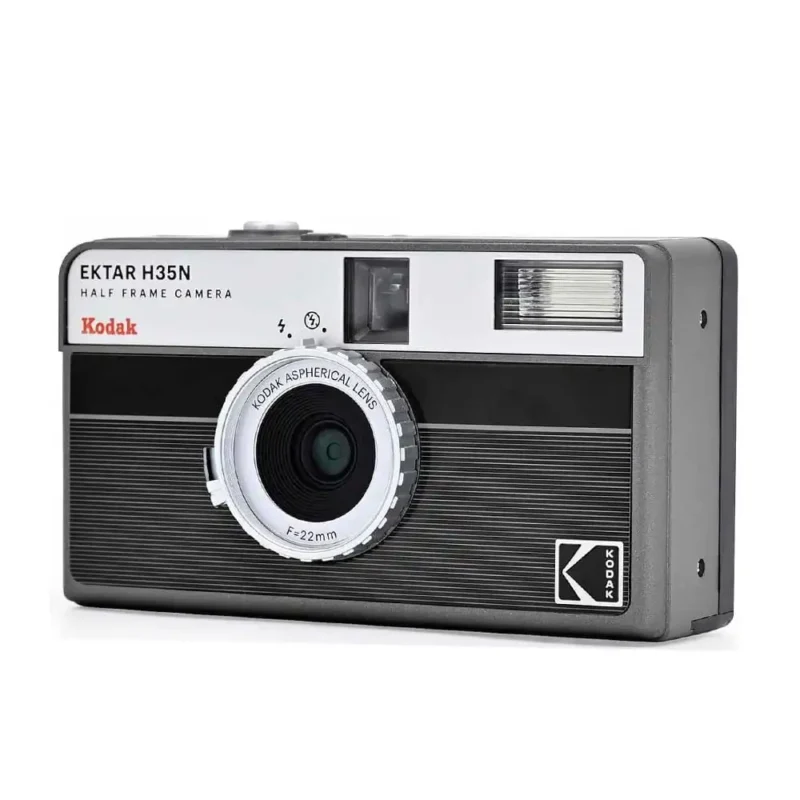 Kodak Estar H35N Half Frame 35mm Film Camera Black Front