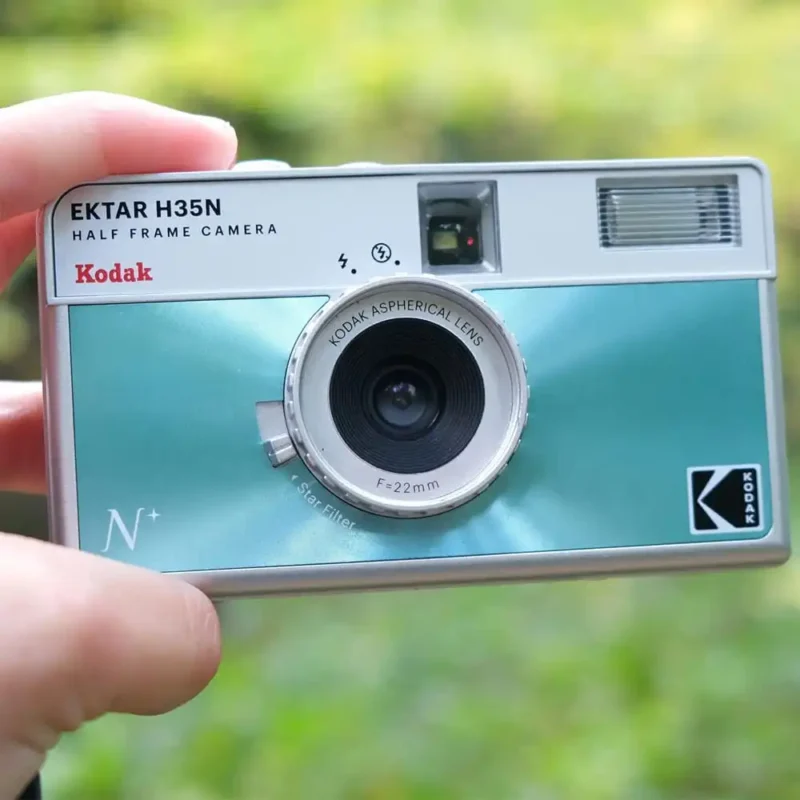 Kodak Estar H35N Half Frame 35mm Film Camera Blue Preview