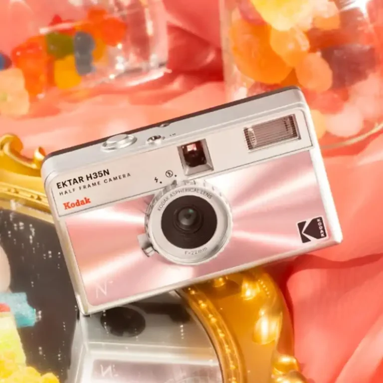 Kodak Estar H35N Half Frame 35mm Film Camera Pink Photo Preview 1