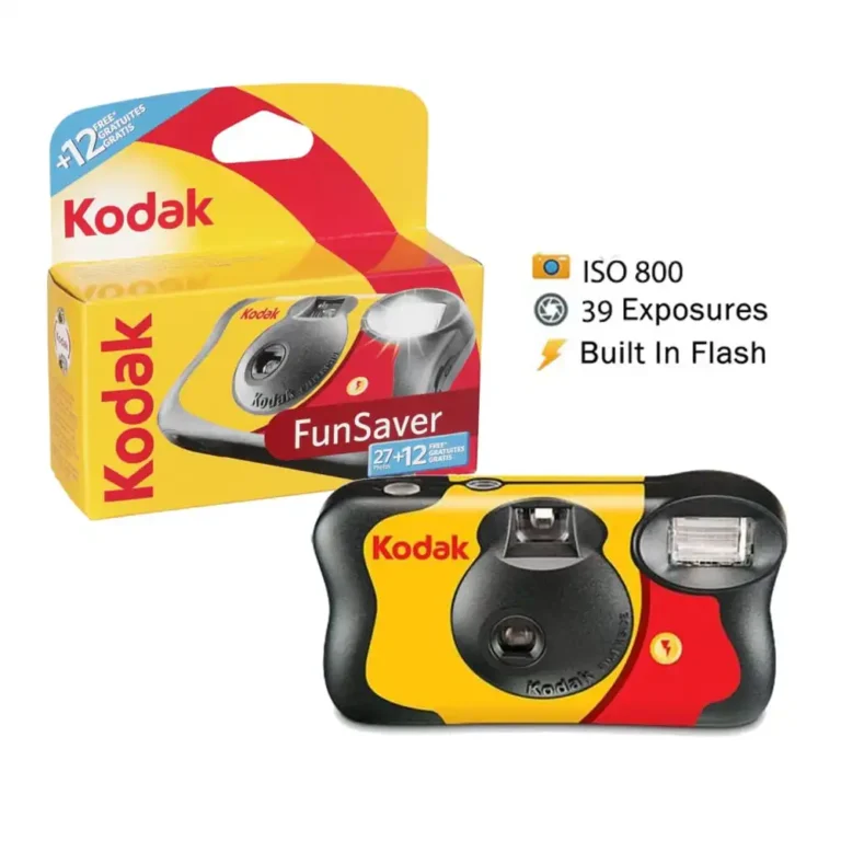 Kodak FunSaver Single Use Camera - Disposable camera for on-the-go photography