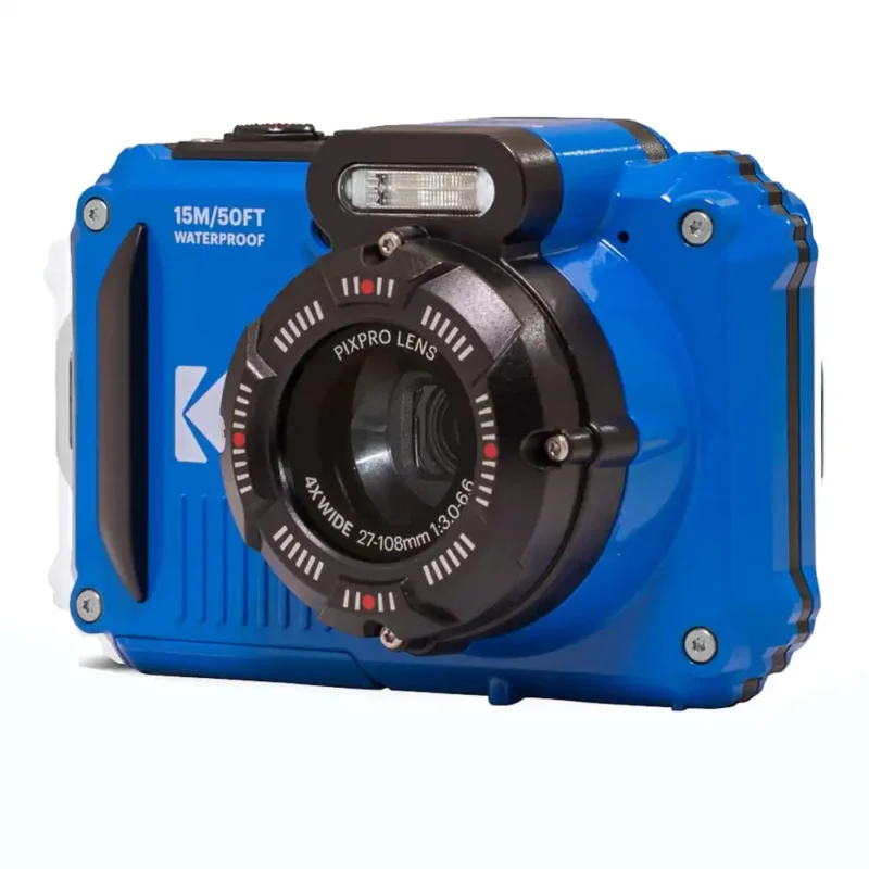 Kodak PIXPRO WPZ2 waterproof digital compact camera blue