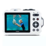 Kodak PIXPRO WPZ2 waterproof digital compact camera white display