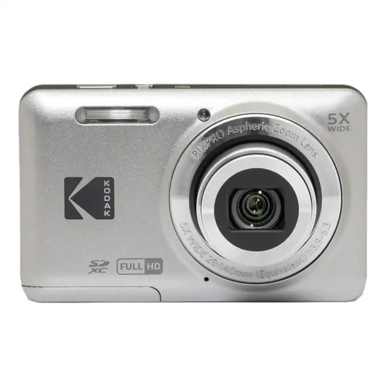 Kodak PIXPRO FZ55-Friendly Zoom Compact Digital Camera Silver Front View